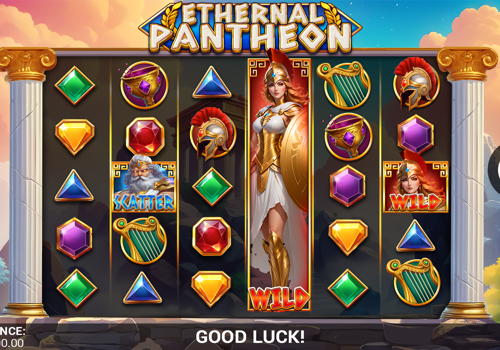 Web Development Package Example: Ethernal Panteon - Slot Game Development