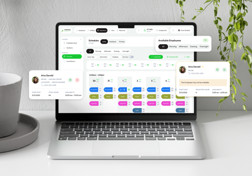 UX/UI Design Package Example: Workforce Velocity