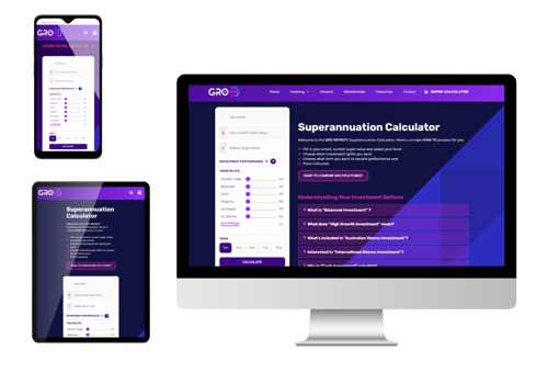 Branding Package Example: Crafting Gro Infinity's Digital Presence