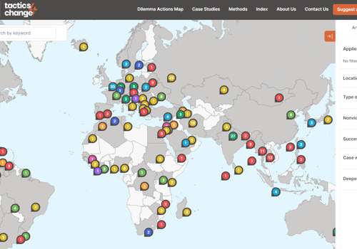 UX/UI Design Package Example: Tactics4Change