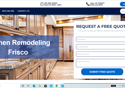 Pay Per Click Package Example: SEO & PPC Campaign for Kitchen Remodeling Company
