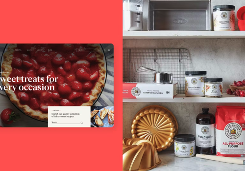 Digital Strategy Package Example: King Arthur Baking Website