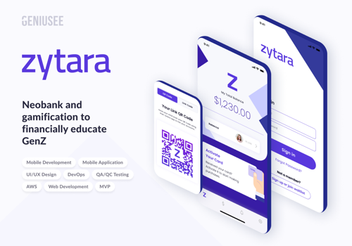 Mobile App Development Package Example: Zytara