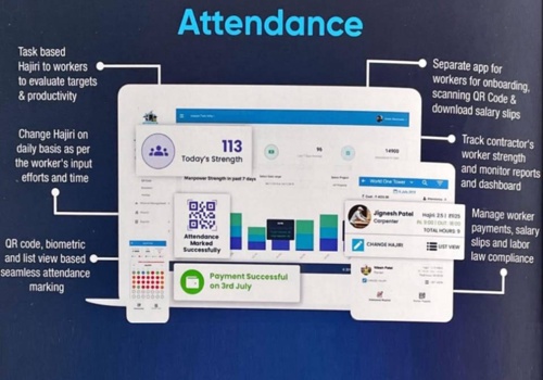 Mobile App Development Package Example: Attendance Management App(CRM)