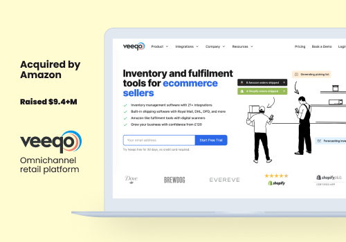 Web Development Package Example: Retail platform; Acquired by Amazon