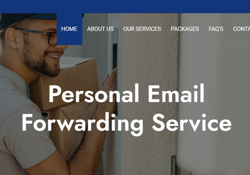 Web Design Package Example: Web App for the A1 Mailbox,