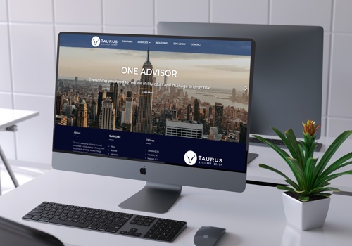 Web Design Package Example: Website design for Financial Services