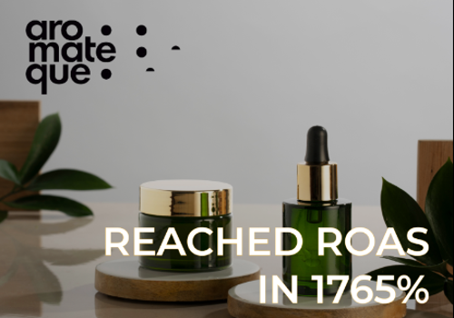 Social Media Marketing Package Example: Advertising on Instagram - reached ROAS in 1765%