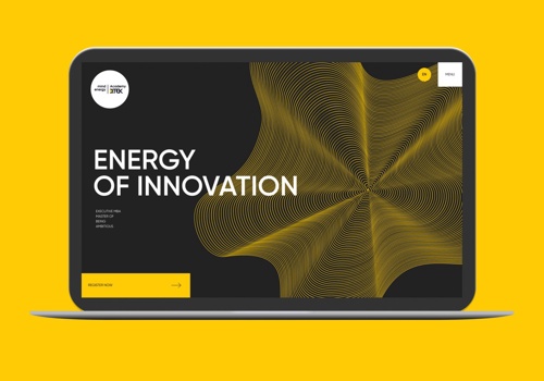 UX/UI Design Package Example: Dtek MBA