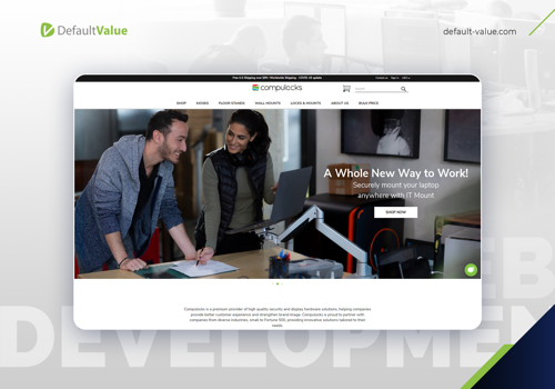 E-Commerce Development Package Example: Optimization of the speed of the online store.