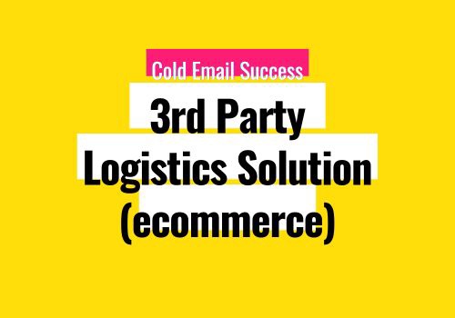 Direct Marketing Package Example: $5M in Pipeline for an eCommerce 3PL