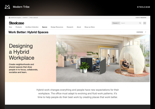Digital Strategy Package Example: Steelcase