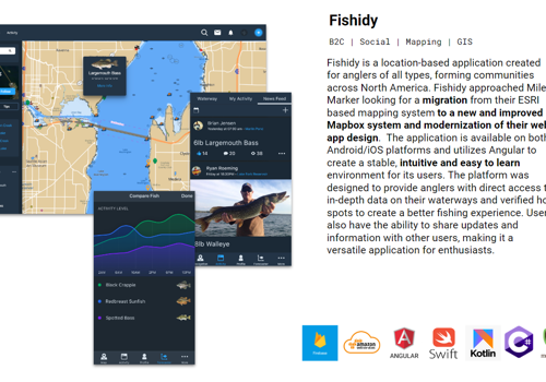 Custom Software Development Package Example: Fishidy - Ongoing Operations
