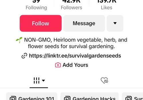 Content Marketing Package Example: Viral content for global gardening brand