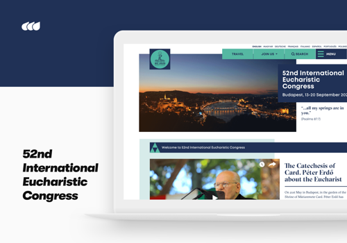 Web Development Package Example: 52nd International Eucharistic Congress