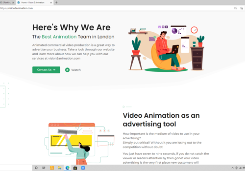 Search Engine Optimization Package Example: Content upgrade of home page