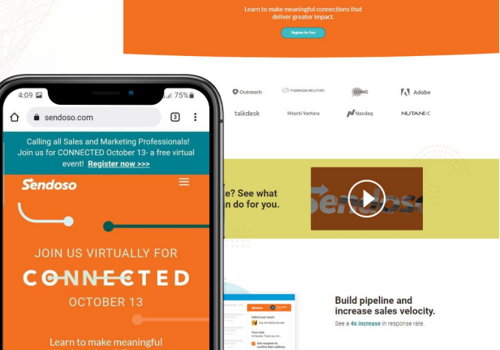 UX/UI Design Package Example: sass product development