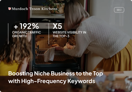 Search Engine Optimization Package Example: Success Story for Furniture & Home Industry