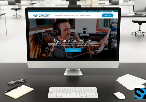 Web Design Package Example: Marketing Messages