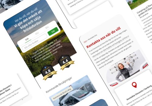 Web Development Package Example: Vincents