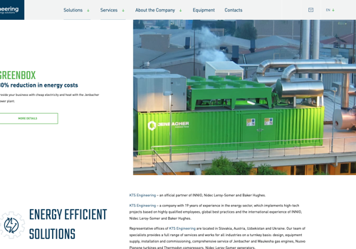 Web Design Package Example: Full range of design and website development