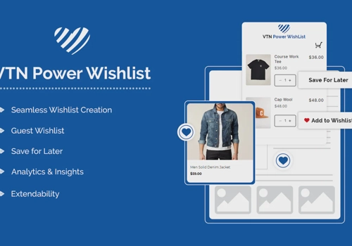 Mobile & App Marketing Package Example: VTN Power Wishlist