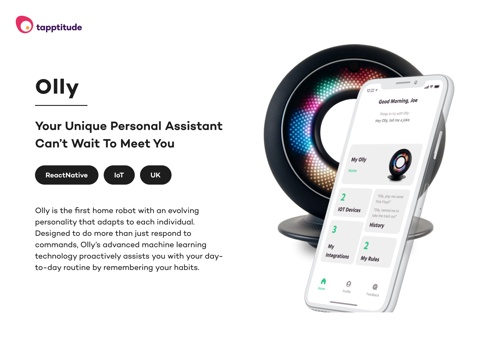 Mobile App Development Package Example: Olly by Emotech