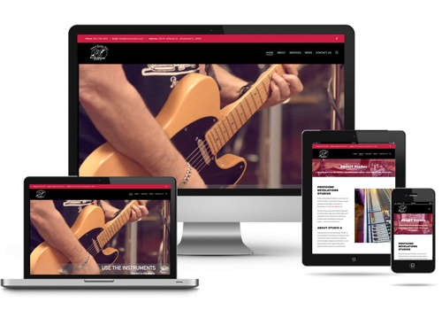 Web Design Package Example: Profound Revelations Studios