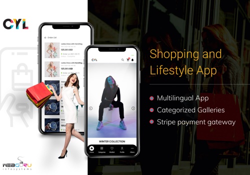 Mobile App Development Package Example: Shopping and Lifestyle App
