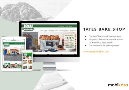 E-Commerce Development Package Example: Tate's Bake Shop