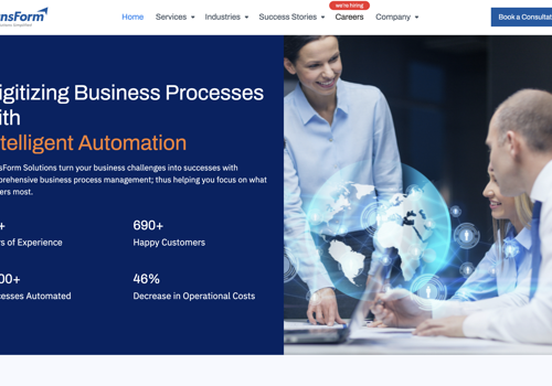 Web Design Package Example: UI Design and Webflow Development