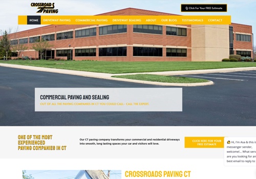 Search Engine Optimization Package Example: Paving SEO in CT