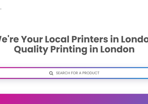 Search Engine Optimization Package Example: SEO of Printpal