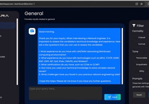 Generative AI Package Example: AI - Tamara.tech