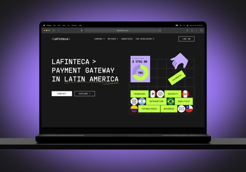 UX/UI Design Package Example: LaFinteca – payment systems for Latin Ameriсa
