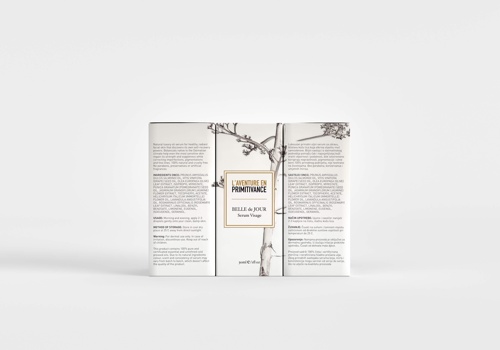 Web Design Package Example: L’AVENTURE EN PRIMITIVANCE   Luxury Skincare