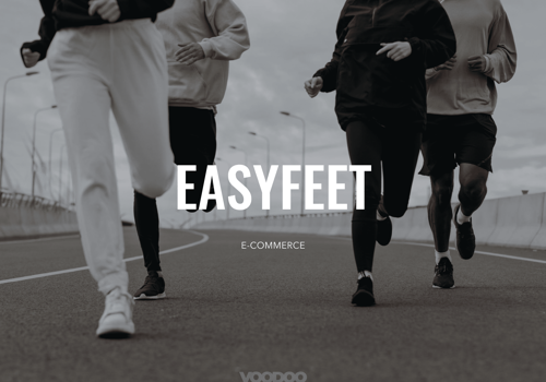 E-Commerce Development Package Example: Easy Feet | Shopify Store development