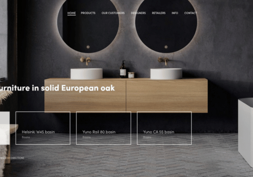 IT Staff Augmentation Package Example: Marketplace for bathroom furnishings and accessori