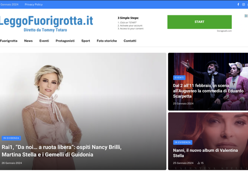 Search Engine Optimization Package Example: Leggo Fuorigrotta