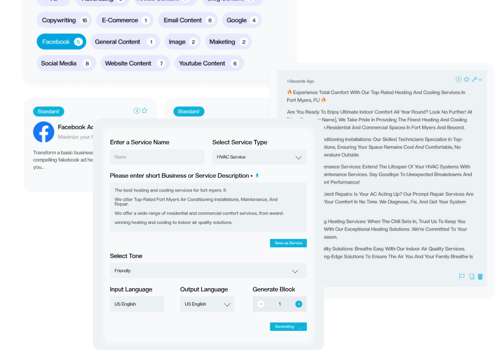Custom Software Development Package Example: Application for BizLens AI
