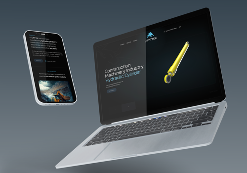 Web Design Package Example: LIFT TEK / Consept Web Design