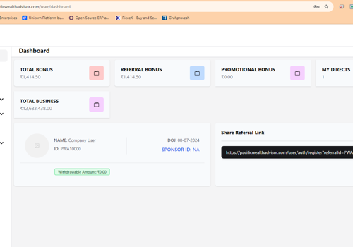 Custom Software Development Package Example: ROI MLM Software