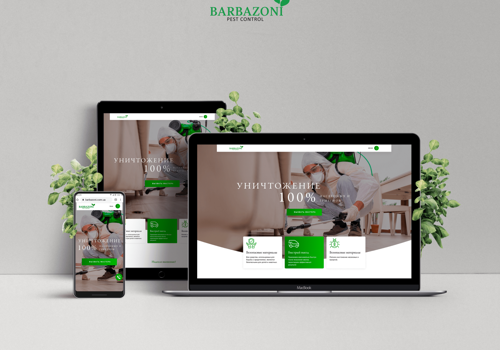 Web Development Package Example: Barbazoni - E-Commerce