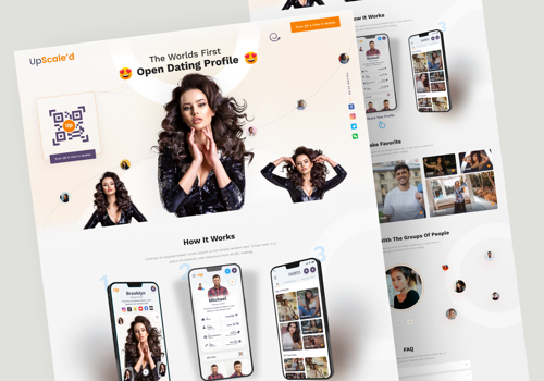 Web Design Package Example: Upscale Website Design