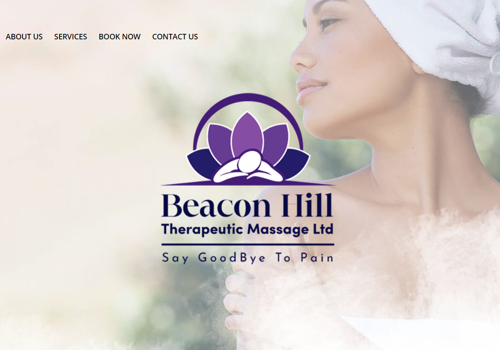 Branding Package Example: Beacon Hill Therapeutic Massage Logo + Website