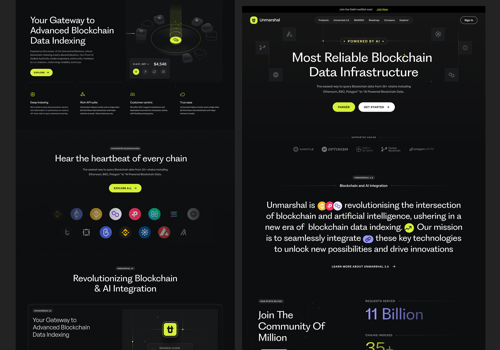 Web Design Package Example: Unmarshal Web Design