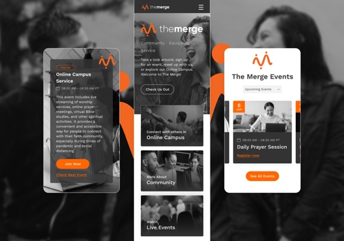 Digital Strategy Package Example: The Merge website redesign