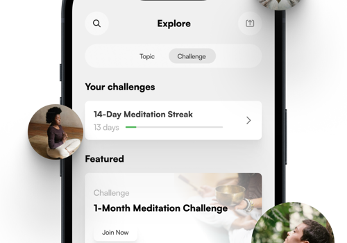 UX/UI Design Package Example: Medito iOS App