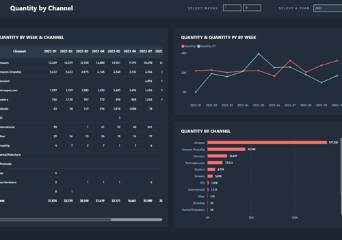IT Strategy Consulting Package Example: Sales by Channels for E-Commerce Company