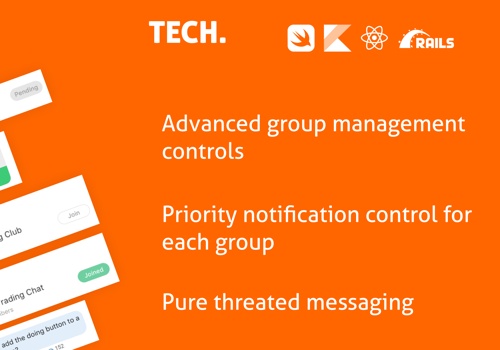 Mobile App Development Package Example: LOOP Messenger. Tech